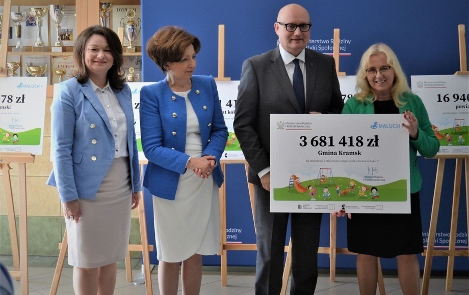 Zdjęcie do Gmina Kramsk otrzymała ponad 3,5 miliona złotych na żłobek!