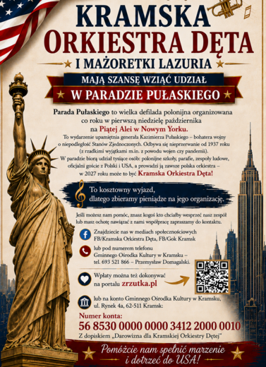 zbi&oacute;rka dla Kramskiej Orkiestry Dętej 
