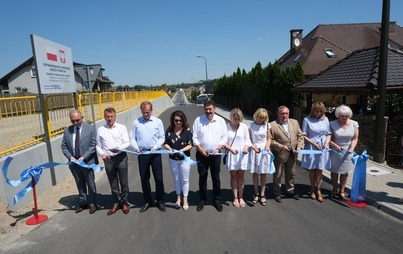 Zdjęcie do Uroczyste otwarcie drogowych inwestycji