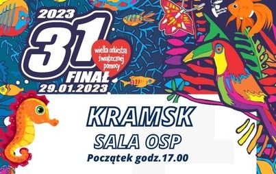 Zdjęcie do Zapraszamy na 31.finał WOŚP w Kramsku